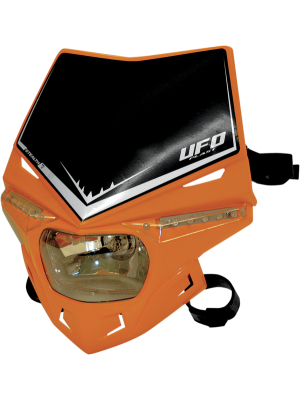 Универсална маска с LED фар UFO Stealth 12V/35W - Orange